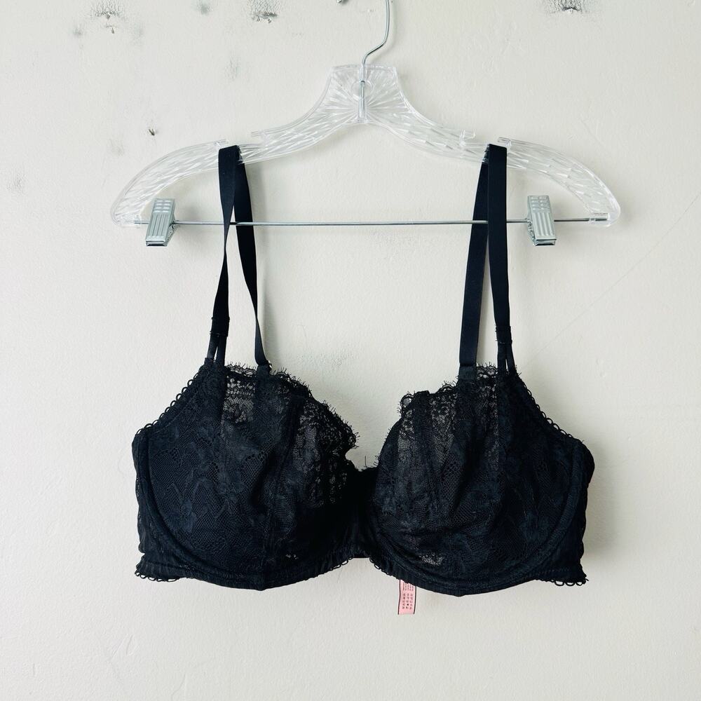 Dobreva Black lace Bralette Women’s Size 38DD